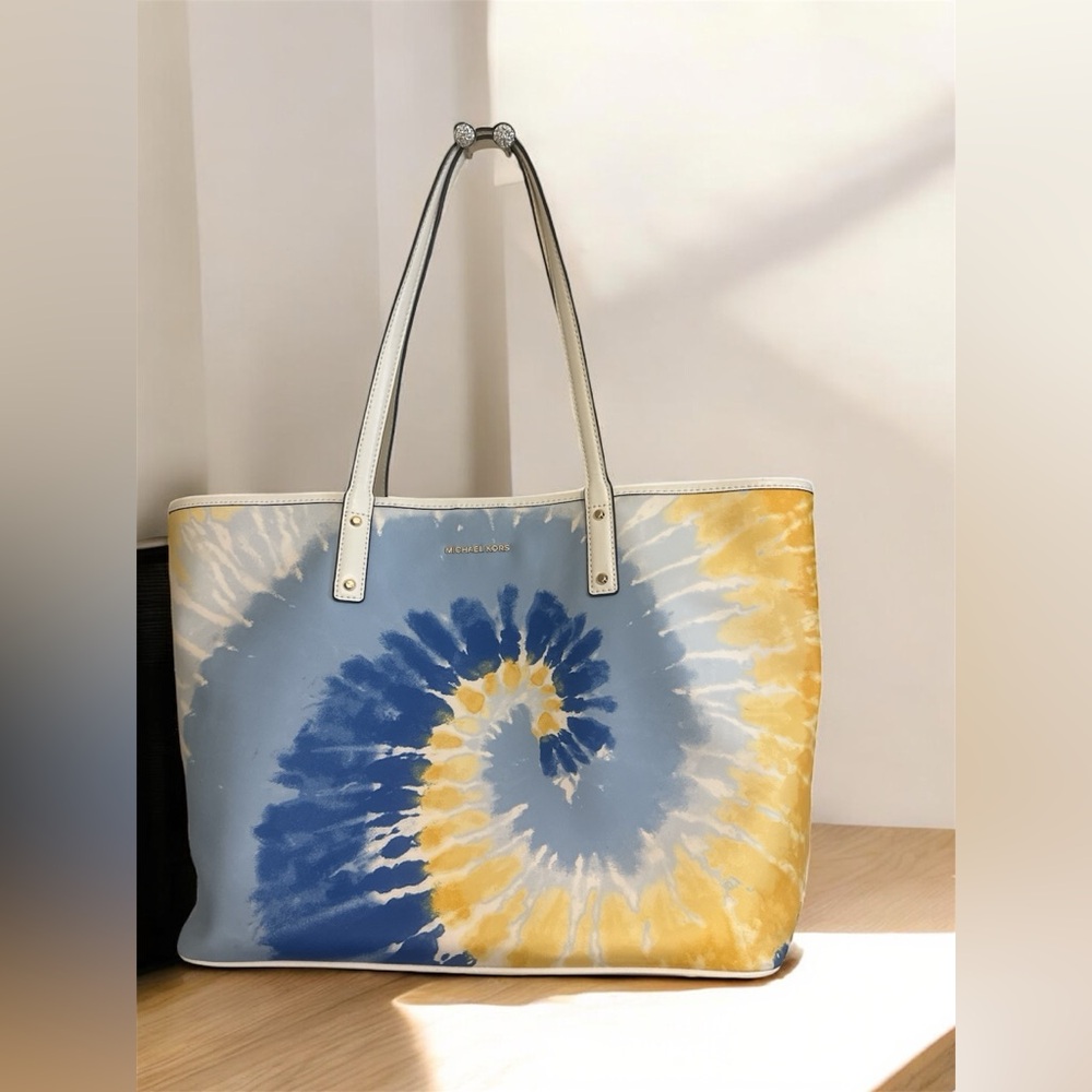 NWT Michael Kors Carter Tie-Dye Tote Bag